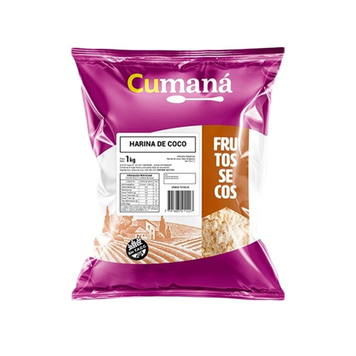 [HAHRCOCUPQ001] Harina de Coco x 1kg x 1u
