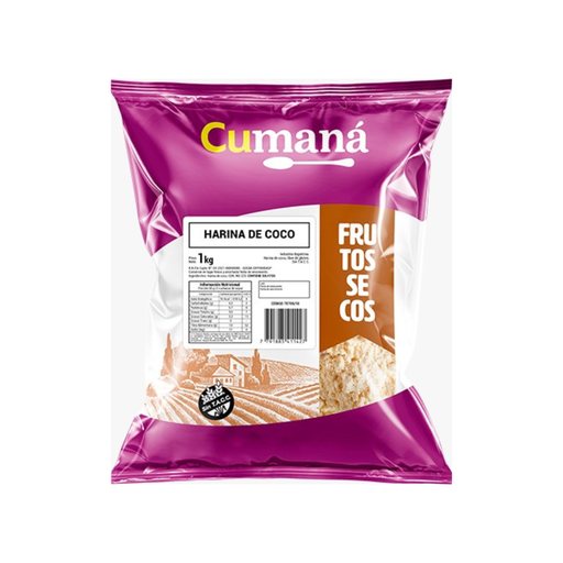 [HAHRCOCUPQ010] Harina de coco Cumana x 1kg x 10u