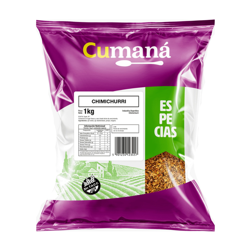 [ESCHICUPQ001] Chimichurri x 1kg x 1u - Cumana
