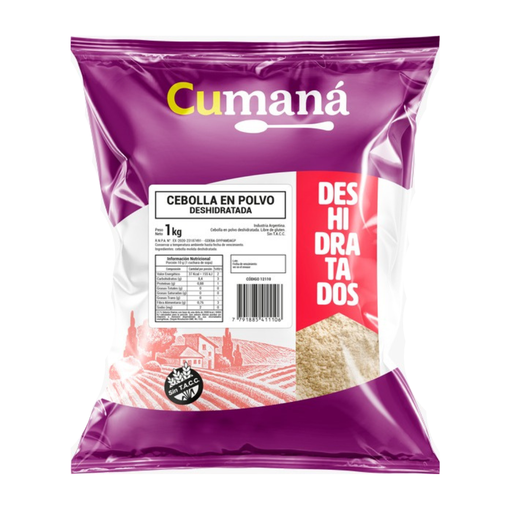 [ESCEPCUPQ001] Cebolla en Polvo Deshidratada x 1kg x 1u - Cumaná