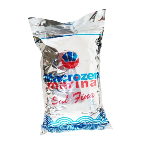 [SAMFMCJ50001] Sal Marina Fina x 500grs x 1u - Macrozen