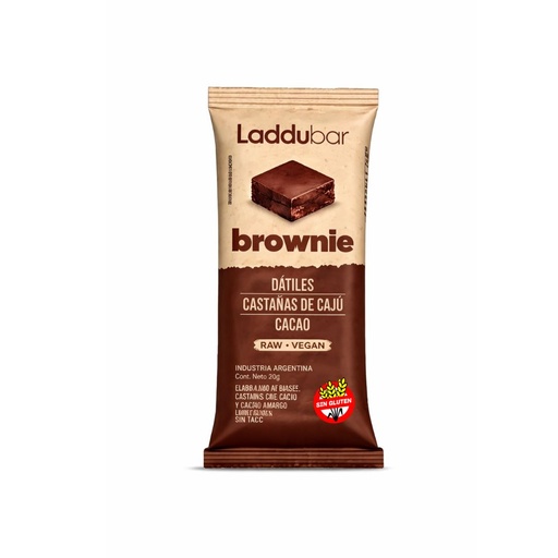 [BSBLADBRPQ0012] Barritas Brownie x 30grs x 12u - Laddubar
