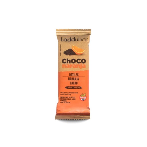 [BSBLADCHNPQ012] Barritas Choco Naranja x 30grs x 12u - Laddubar