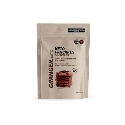 [HAGRKPKCHPQ20003] Keto Pancakes sabor Chocolate x 200grs x 3u - Granger