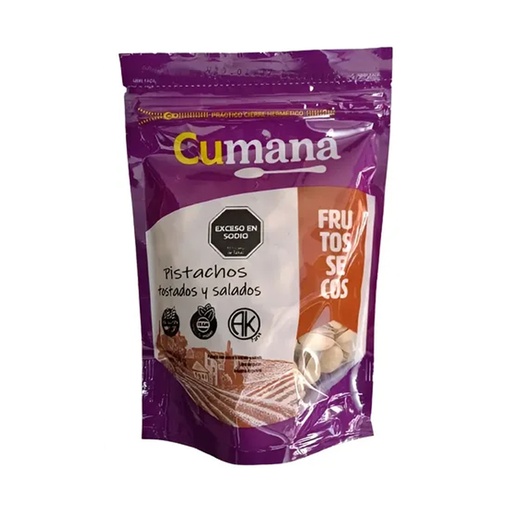 [FSPISTCCCPQ15012] Pistachos con cascara tostados y salados x 150grs x 12u - Cumana