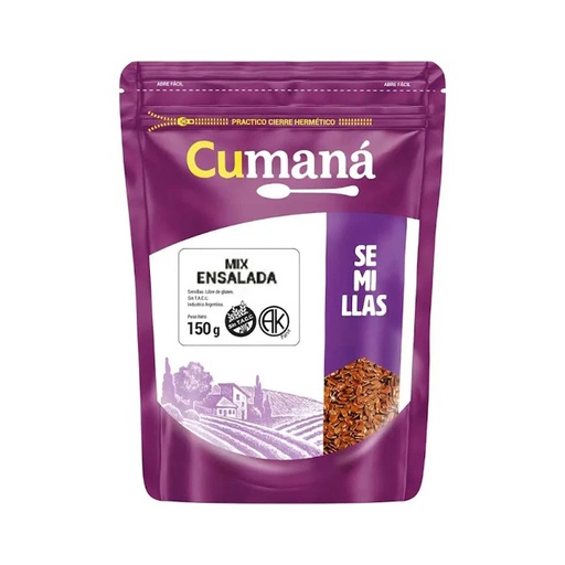 [SEMXSENSCUPQ15001] Mix de Semillas para Ensalada x 150grs x 1u - Cumana